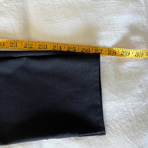 Garnet Hill Pull-On Black Pants Size 8 - Picture 9 of 13